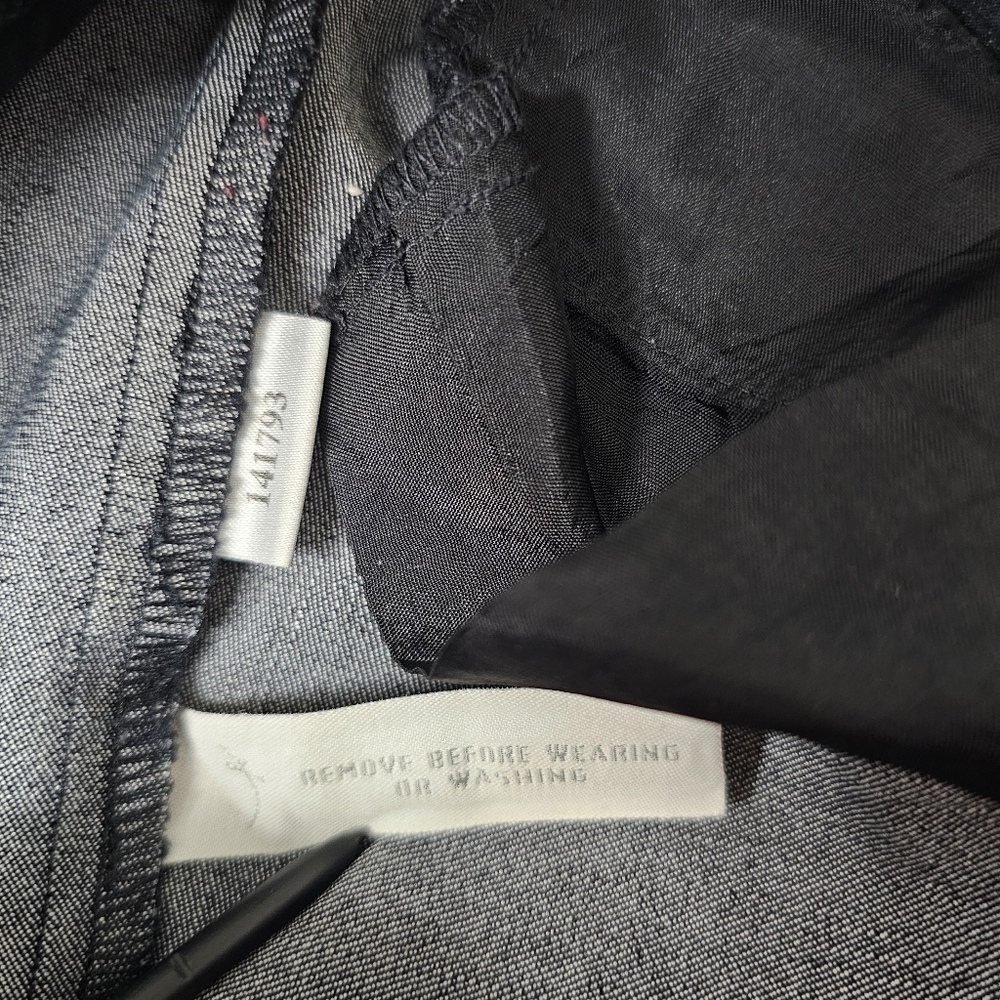 LOFT Capri Denim Pants Size 0 - Picture 7 of 7